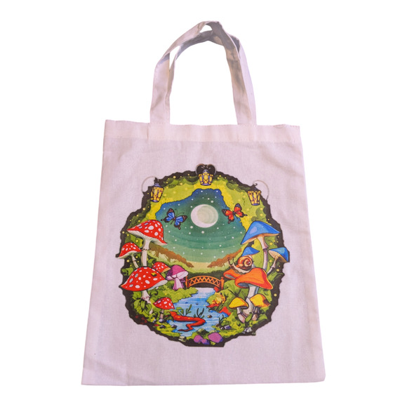 Mushroom Small Tote Bag  - Brand New - NWOT - Picture 4 of 6